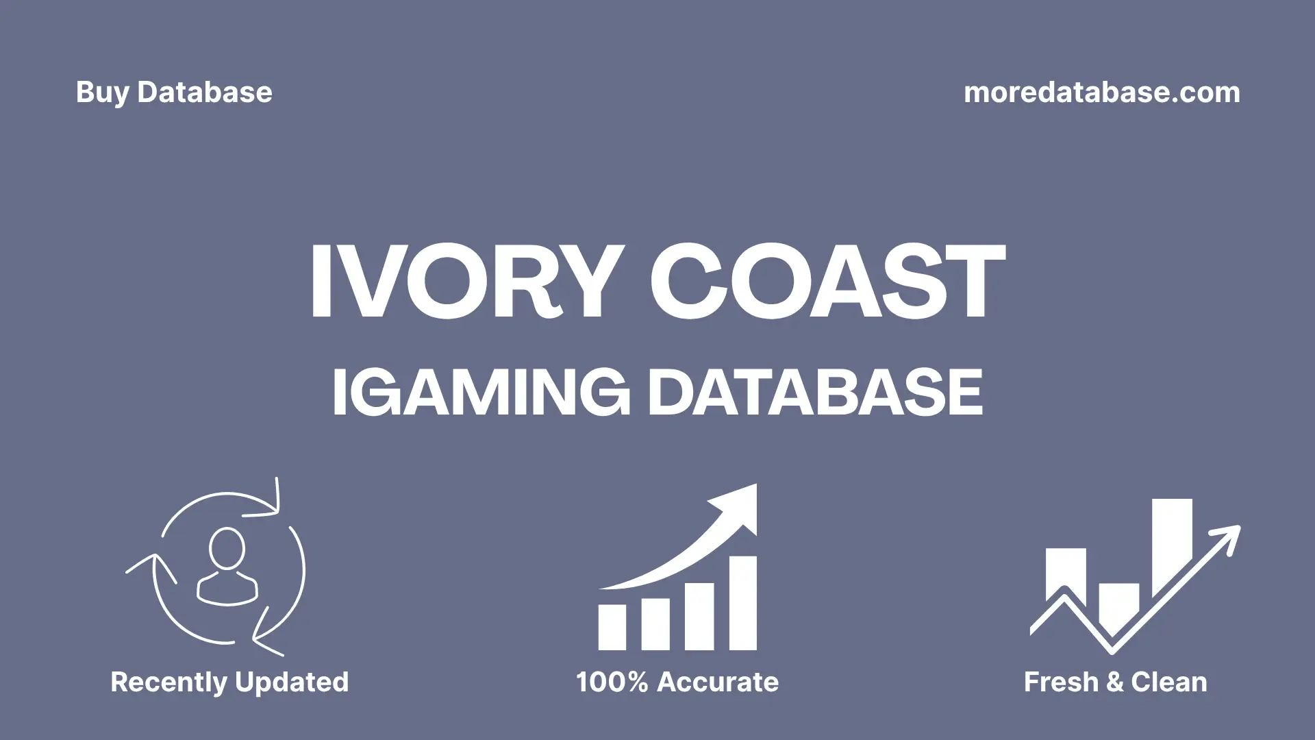 Ivory Coast iGaming Database 1 Million Package